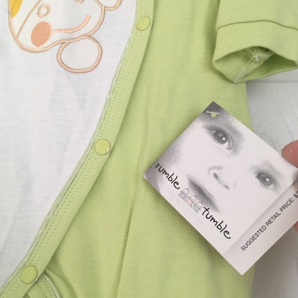 NWT Rumble Tumble Pajama Set Size 6/9 months - Picture 5 of 12